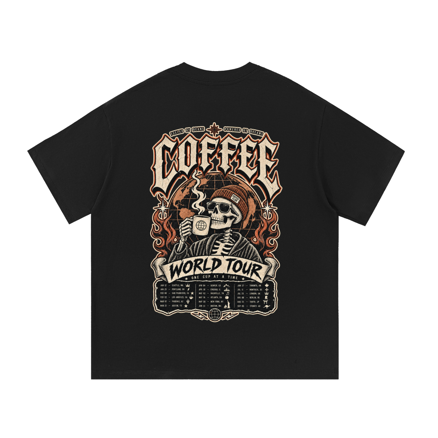 Coffee World Tour Tee
