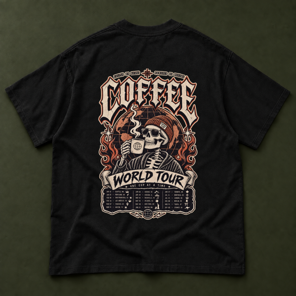 Coffee World Tour Tee