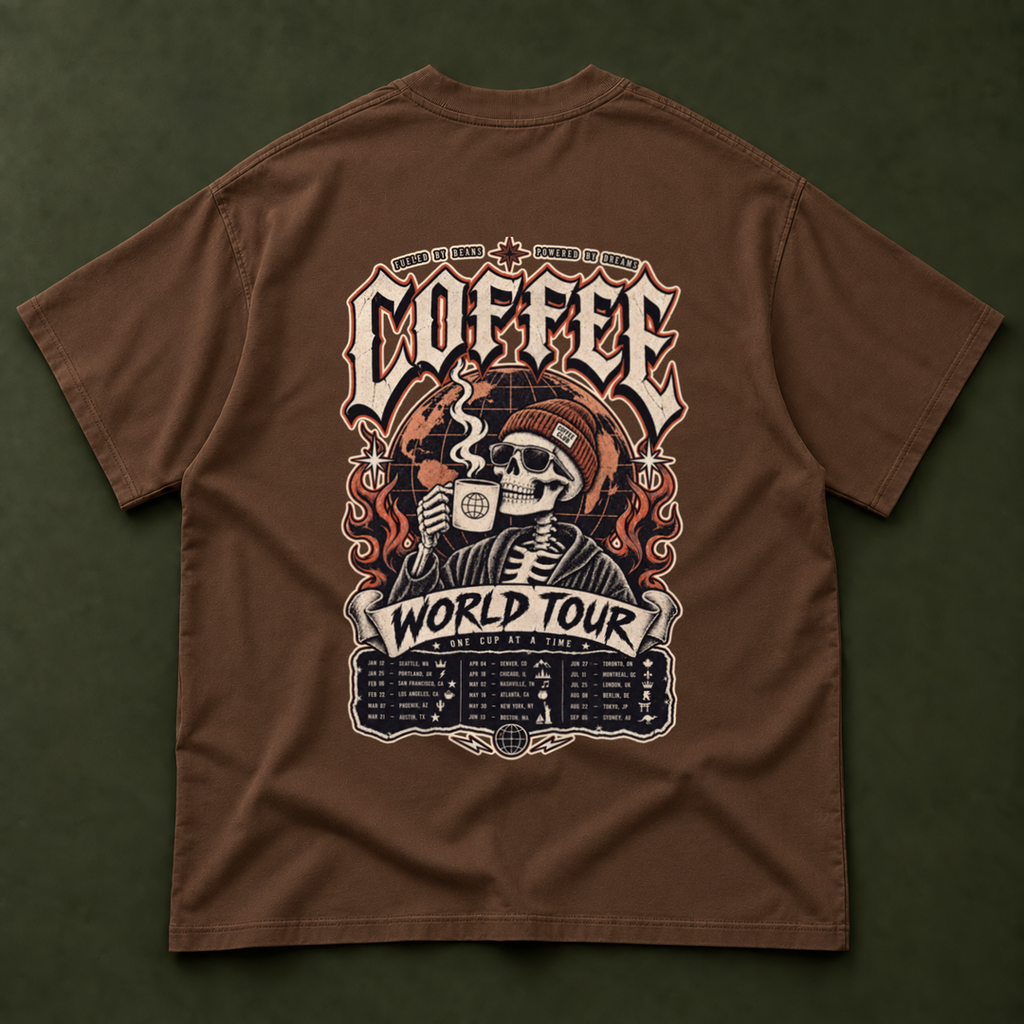 Coffee World Tour Tee
