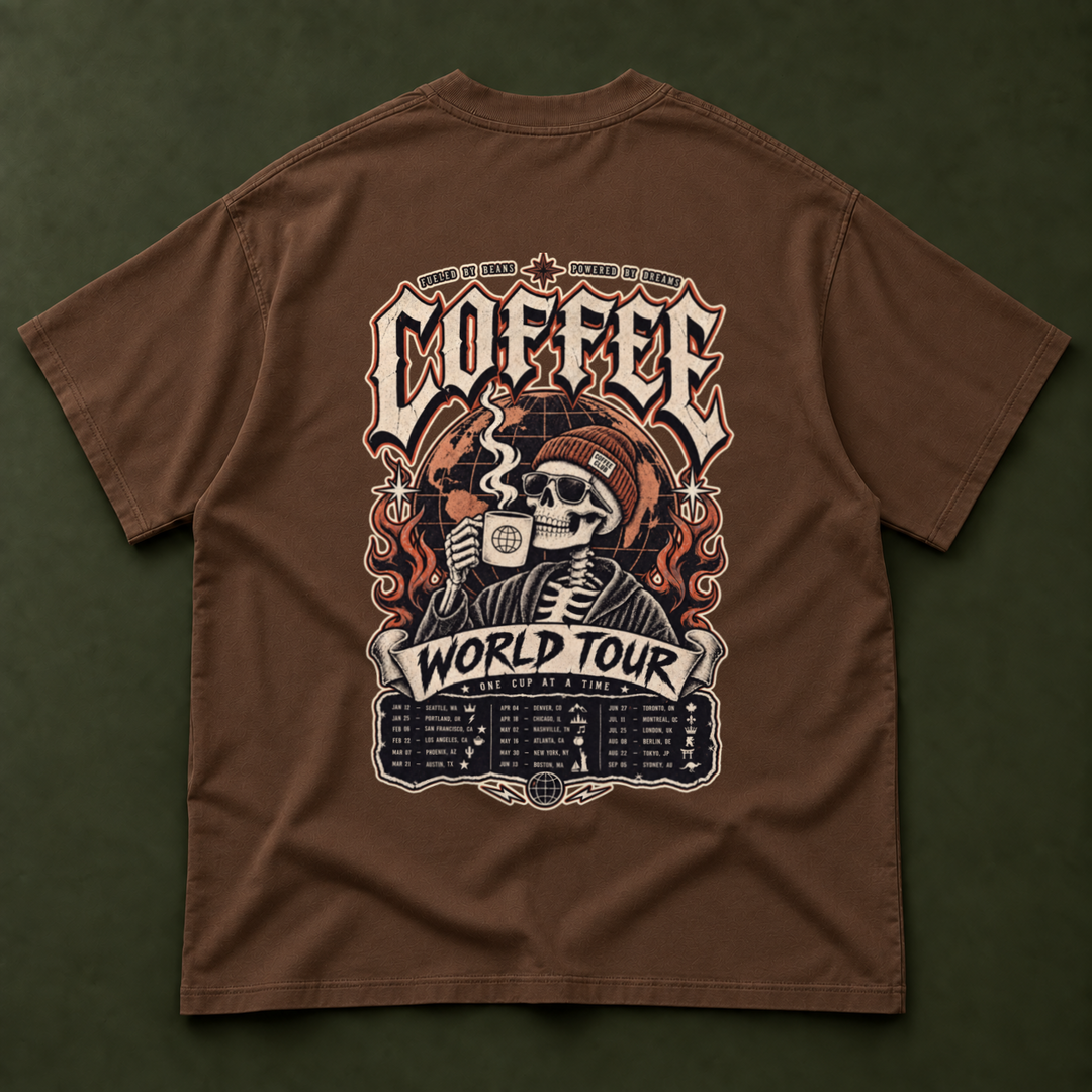 Coffee World Tour Tee