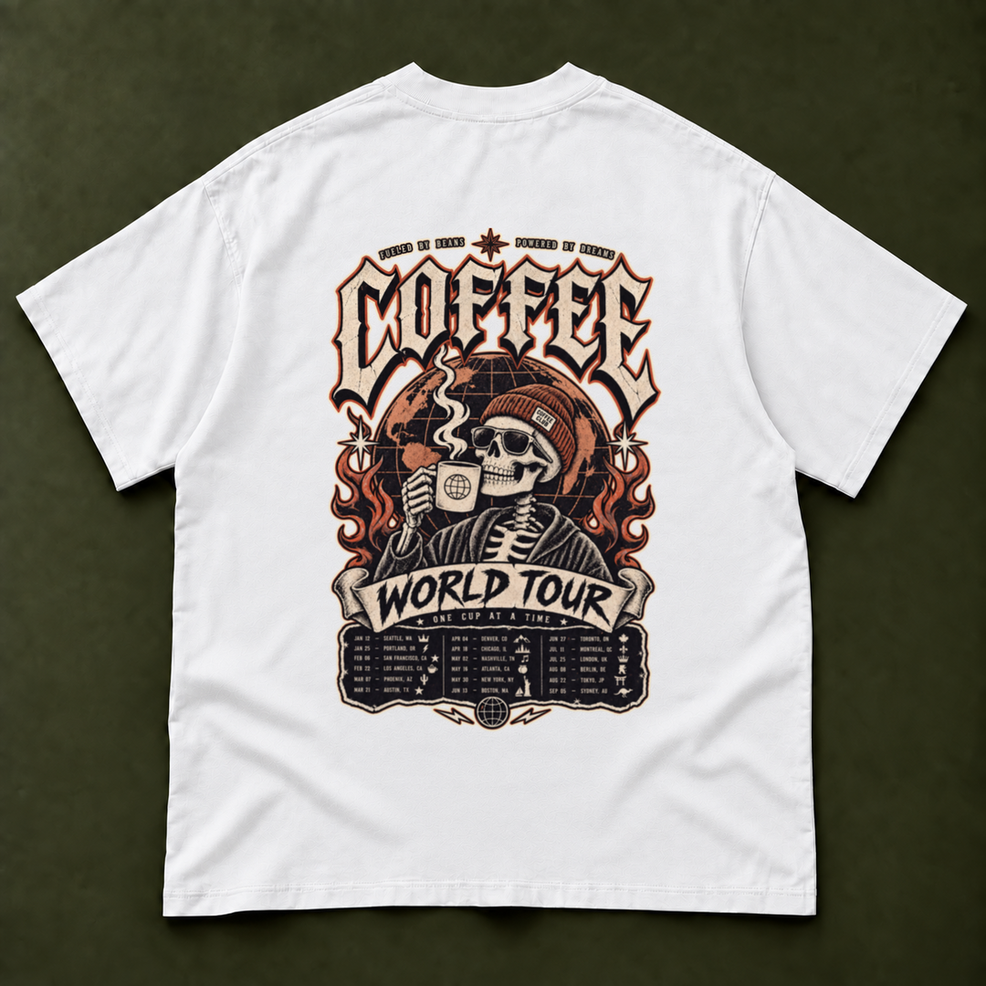 Coffee World Tour Tee