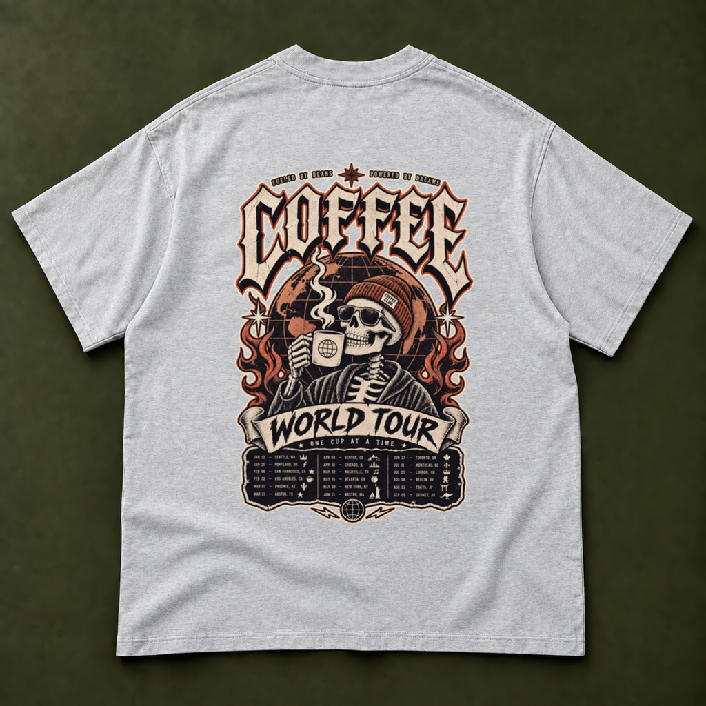 Coffee World Tour Tee
